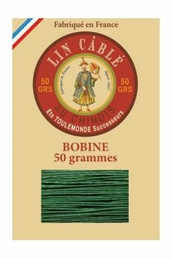 Fil Lin Câblé 332 Bobine 767 - Vert