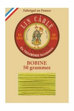 Fil Lin Câblé 432 Bobine 519 - Anis