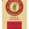 Fil Lin Câblé 832 Bobine 128 - Rouge