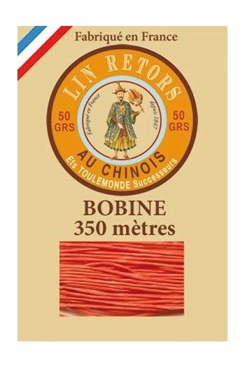Fil Lin Glacé N°40 Grosse Bobine 380 - Tango 1 Fil Lin Glacé N°40 Grosse Bobine 380 - Tango