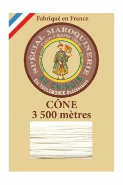 Fil Maroquinerie Grand Cône 28/2 - 105 - Naturel
