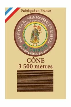 Fil Maroquinerie Grand Cône 28/2 - 374 - Bronze