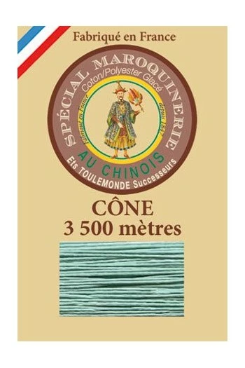 Fil Maroquinerie Grand Cône 28/2 - 448 - Jade 1 Fil Maroquinerie Grand Cône 28/2 - 448 - Jade