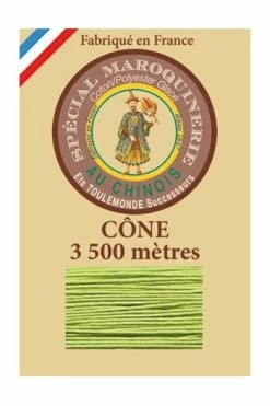 Fil Maroquinerie Grand Cône 28/2 - 455 - Vert Clair