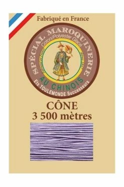 Fil Maroquinerie Grand Cône 28/2 - 497 - Mauve