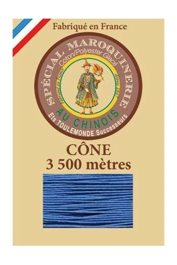 Fil Maroquinerie Grand Cône 28/2 - 665 - Royal 1 Fil Maroquinerie Grand Cône 28/2 - 665 - Royal