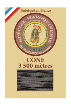 Fil Maroquinerie Grand Cône 28/2 - 872 - Ardoise