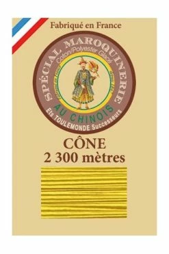 Fil Maroquinerie Grand Cône 28/3 - 259 - Soleil