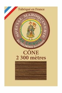 Fil Maroquinerie Grand Cône 28/3 - 374 - Bronze