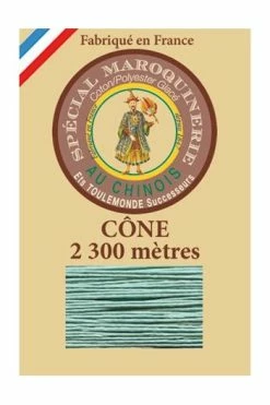 Fil Maroquinerie Grand Cône 28/3 - 448 - Jade