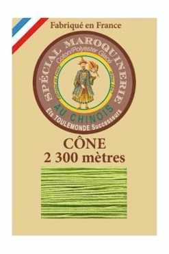 Fil Maroquinerie Grand Cône 28/3 - 455 - Vert Clair