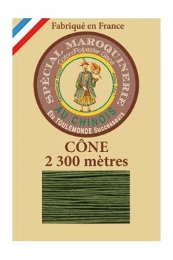 Fil Maroquinerie Grand Cône 28/3 - 735 - Chartreuse