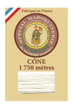Fil Maroquinerie Grand Cône 28/4 - 105 - Naturel