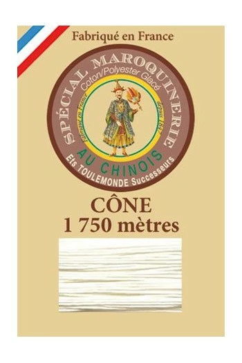 Fil Maroquinerie Grand Cône 28/4 - 105 - Naturel 1 Fil Maroquinerie Grand Cône 28/4 - 105 - Naturel