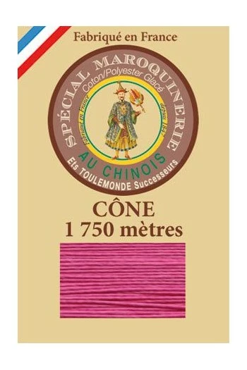 Fil Maroquinerie Grand Cône 28/4 - 125 - Pivoine 1 Fil Maroquinerie Grand Cône 28/4 - 125 - Pivoine