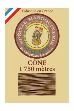 Fil Maroquinerie Grand Cône 28/4 - 185 - Beige