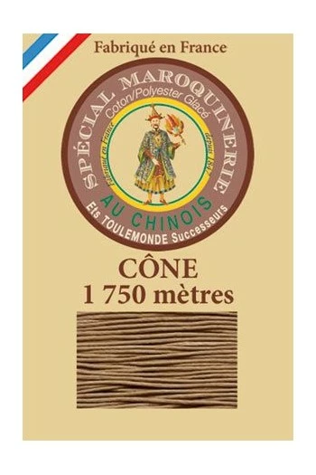 Fil Maroquinerie Grand Cône 28/4 - 185 - Beige 1 Fil Maroquinerie Grand Cône 28/4 - 185 - Beige