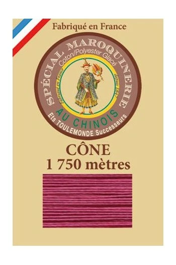 Fil Maroquinerie Grand Cône 28/4 - 190 - Bois De Rose 1 Fil Maroquinerie Grand Cône 28/4 - 190 - Bois De Rose