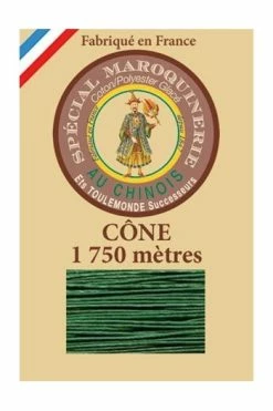 Fil Maroquinerie Grand Cône 28/4 - 767 - Vert