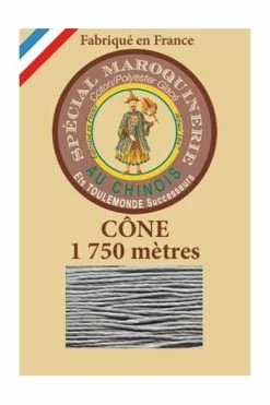 Fil Maroquinerie Grand Cône 28/4 - 992 - Souris