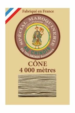 Fil Maroquinerie Grand Cône 50/3 - 359 - Gris