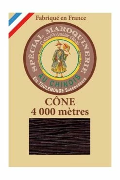 Fil Maroquinerie Grand Cône 50/3 - 369 - Terre