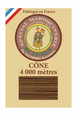 Fil Maroquinerie Grand Cône 50/3 - 374 - Bronze