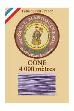 Fil Maroquinerie Grand Cône 50/3 - 497 - Mauve