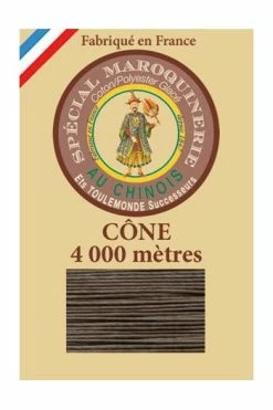 Fil Maroquinerie Grand Cône 50/3 - 518 - Taupe