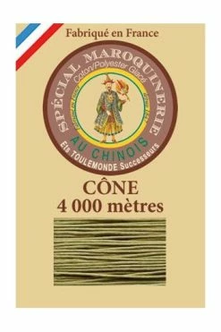 Fil Maroquinerie Grand Cône 50/3 - 643 - Mousse