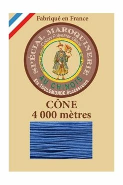 Fil Maroquinerie Grand Cône 50/3 - 665 - Royal