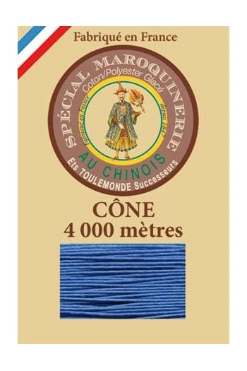 Fil Maroquinerie Grand Cône 50/3 - 665 - Royal 1 Fil Maroquinerie Grand Cône 50/3 - 665 - Royal