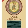 Fil Maroquinerie Grand Cône 50/3 - 750 - Paon