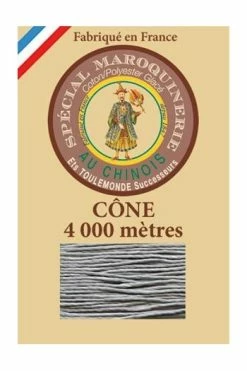 Fil Maroquinerie Grand Cône 50/3 - 992 - Souris