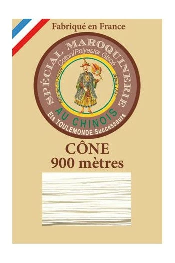 Fil Maroquinerie Petit Cône 28/2 - 105 - Naturel 1 Fil Maroquinerie Petit Cône 28/2 - 105 - Naturel