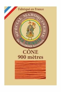 Fil Maroquinerie Petit Cône 28/2 - 419 - Oranger