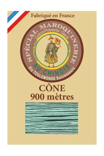 Fil Maroquinerie Petit Cône 28/2 - 448 - Jade 1 Fil Maroquinerie Petit Cône 28/2 - 448 - Jade