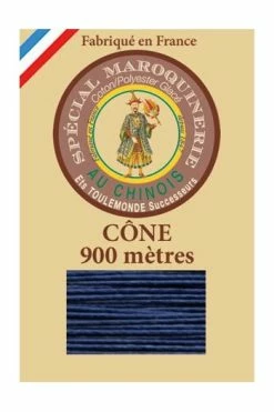 Fil Maroquinerie Petit Cône 28/2 - 667 - Nuit