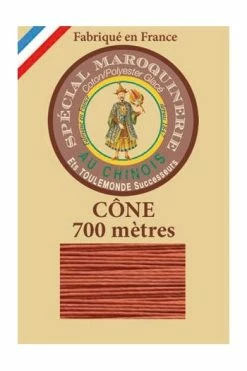 Fil Maroquinerie Petit Cône 28/3 - 420 - Citrouille