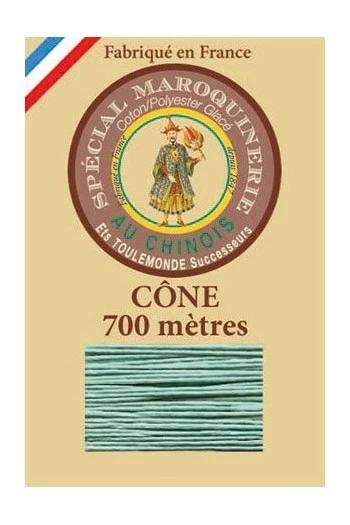 Fil Maroquinerie Petit Cône 28/3 - 448 - Jade 1 Fil Maroquinerie Petit Cône 28/3 - 448 - Jade