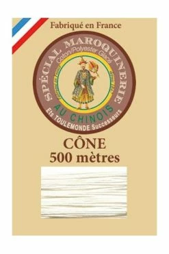 Fil Maroquinerie Petit Cône 28/4 - 105 - Naturel