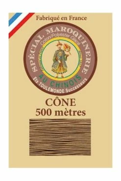 Fil Maroquinerie Petit Cône 28/4 - 185 - Beige