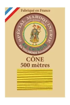 Fil Maroquinerie Petit Cône 28/4 - 259 - Soleil