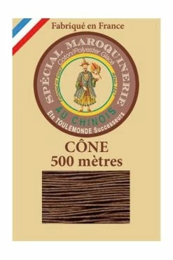 Fil Maroquinerie Petit Cône 28/4 - 276 - Marron