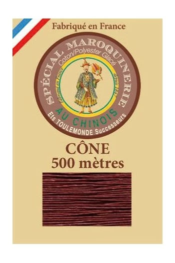 Fil Maroquinerie Petit Cône 28/4 - 425 - Brique 1 Fil Maroquinerie Petit Cône 28/4 - 425 - Brique