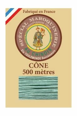 Devant 35 Fil Maroquinerie Petit Cône 28/4 - 448 - Jade