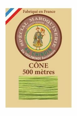 Fil Maroquinerie Petit Cône 28/4 - 455 - Vert Clair