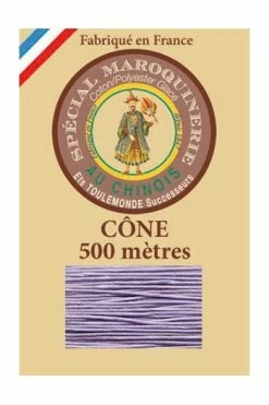 Fil Maroquinerie Petit Cône 28/4 - 497 - Mauve