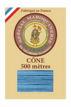 Fil Maroquinerie Petit Cône 28/4 - 677 - Turquoise