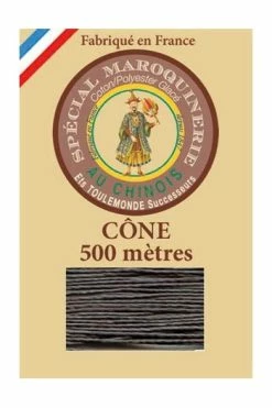 Fil Maroquinerie Petit Cône 28/4 - 872 - Ardoise